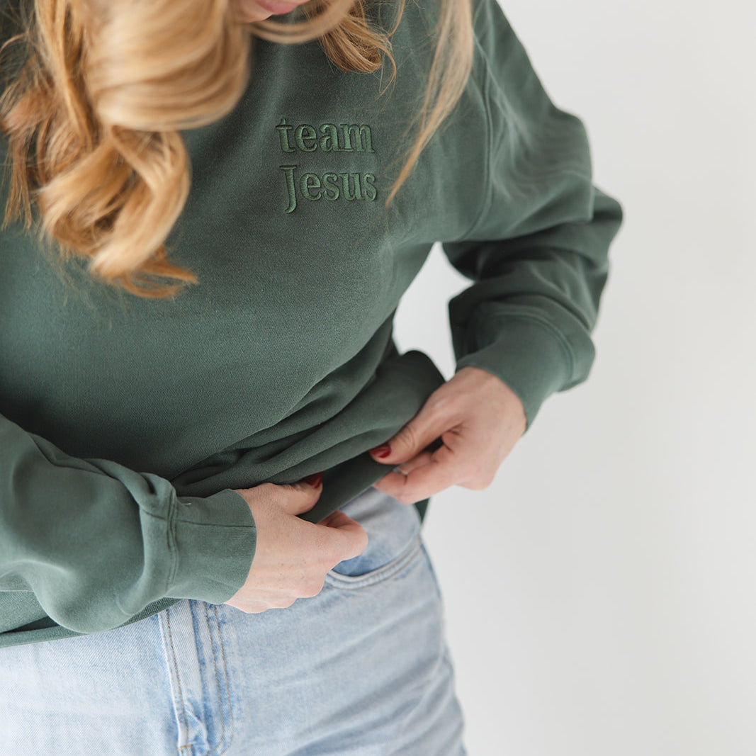 team Jesus Sweatshirt