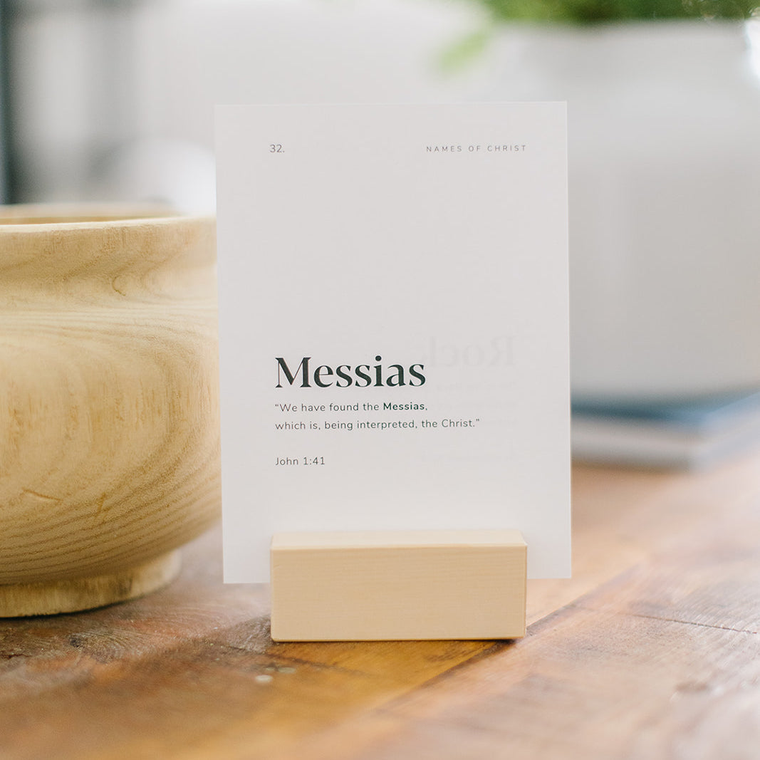 50 names of jesus christ scripture card set salt and hart salt and heart