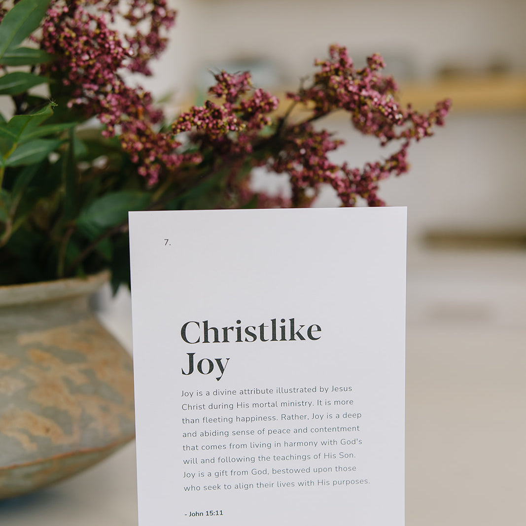 Attributes of Jesus Christ Card Set