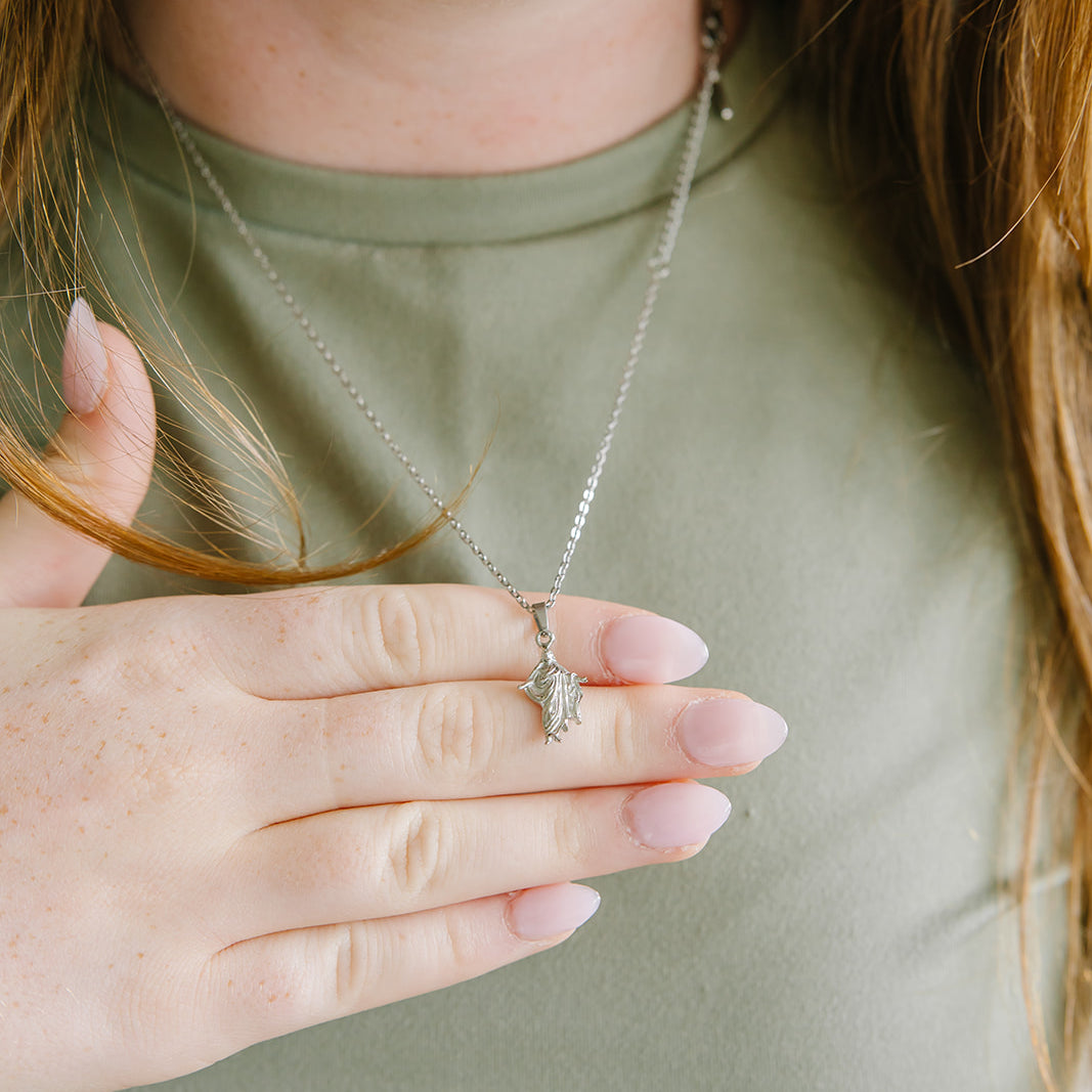Keep Him Close Dainty Jesus Christ Necklace