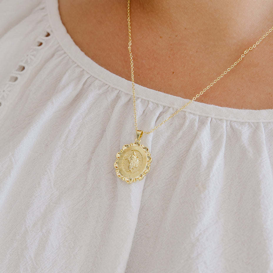 Come Unto Me Christus Necklace