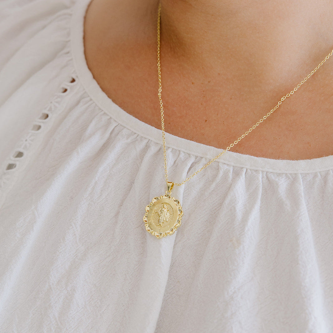 Come Unto Me Christus Necklace