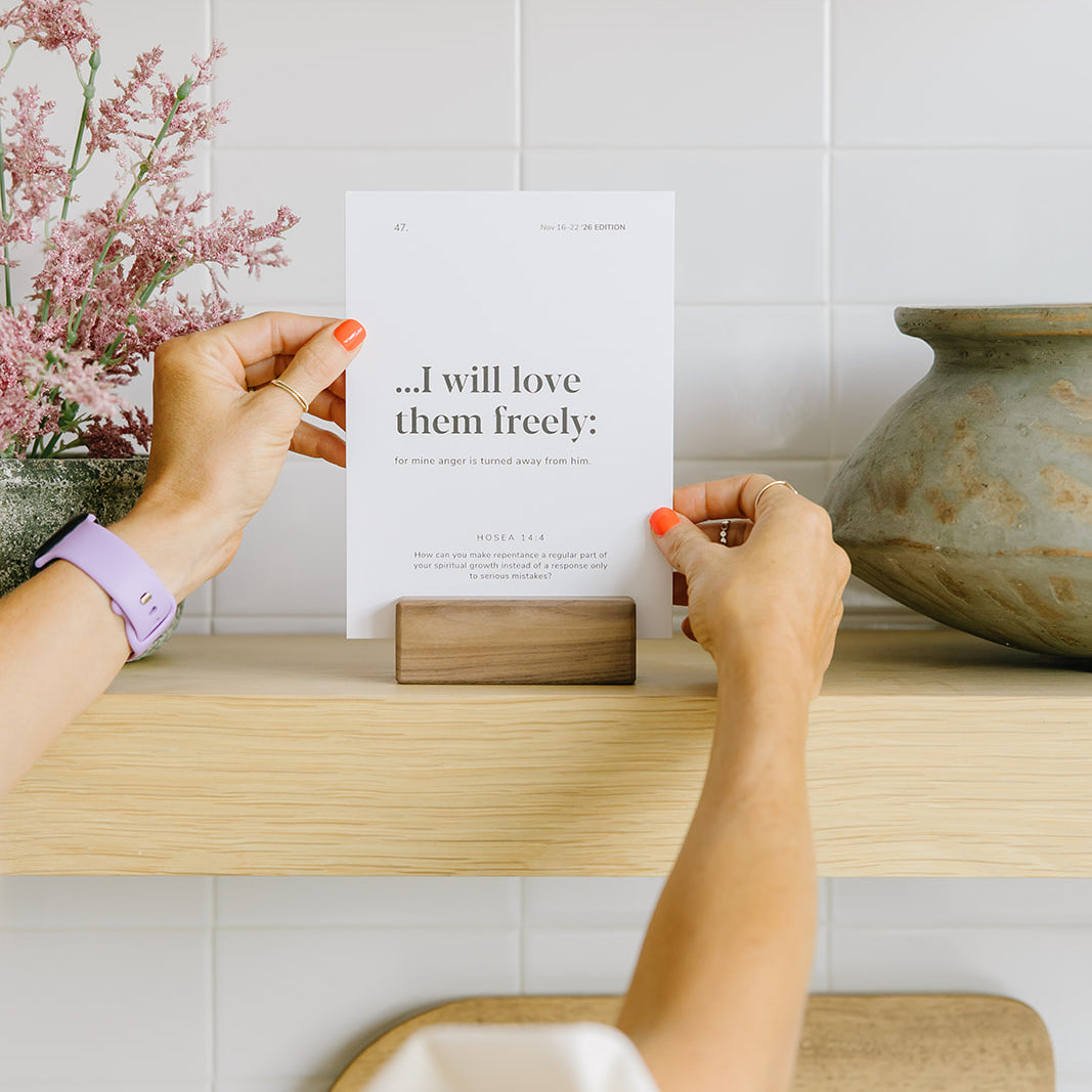 Come, Follow Me 2026 Old Testament Scripture Card Set