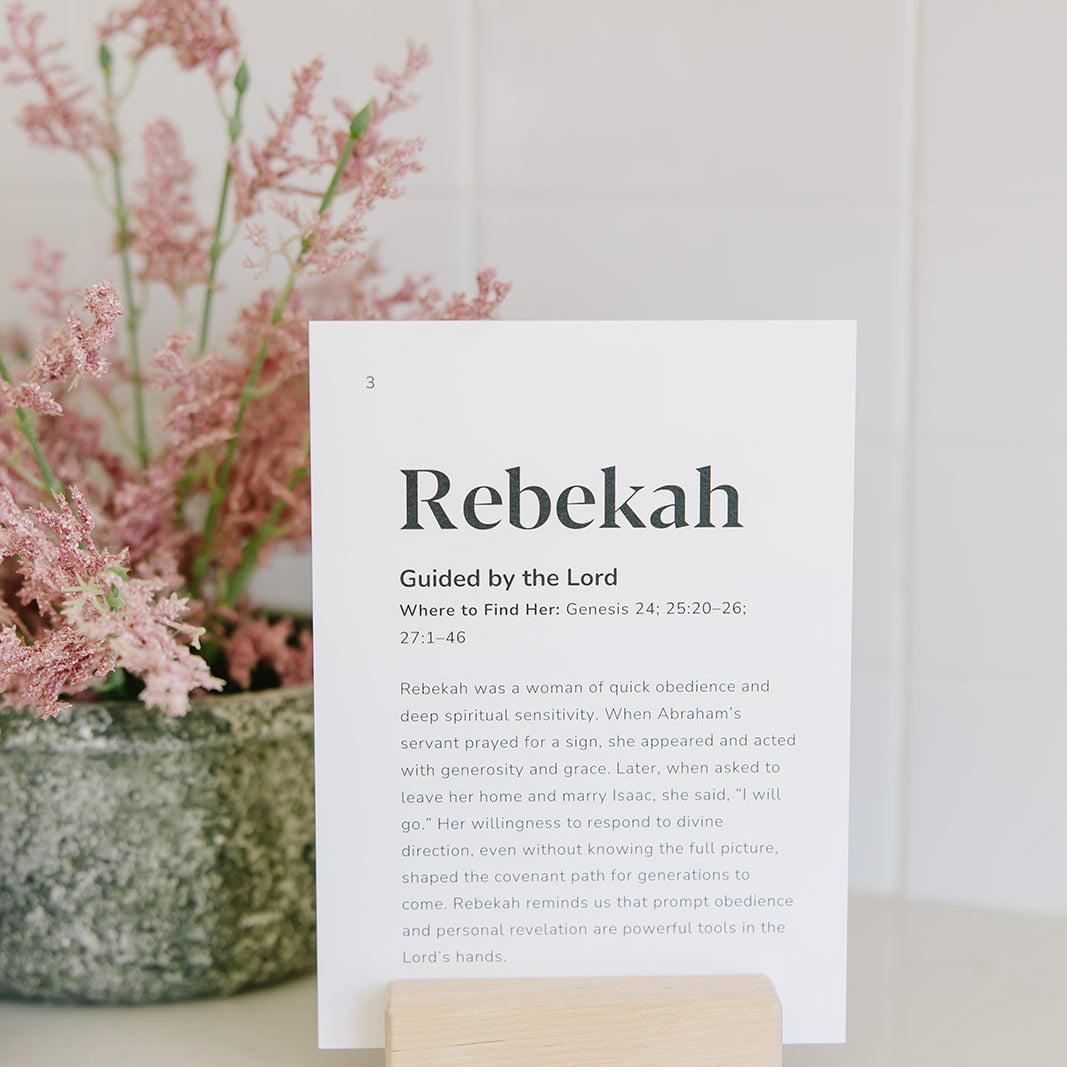 Women in the Scriptures Card Set