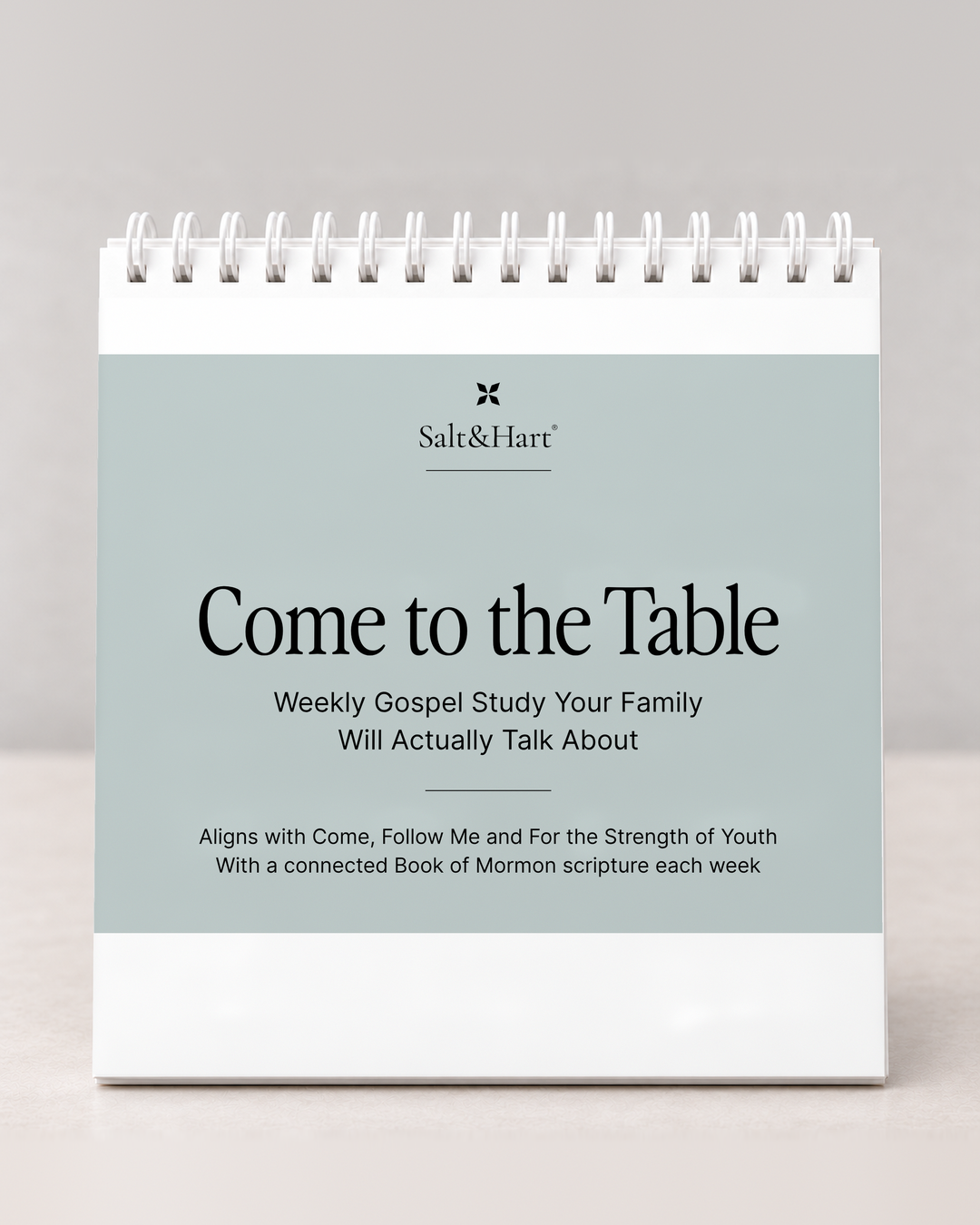 Come to the Table weekly page for December 28 to January 3 showing Read Together, From the Book of Mormon, FSY Focus, and Talk Together sections