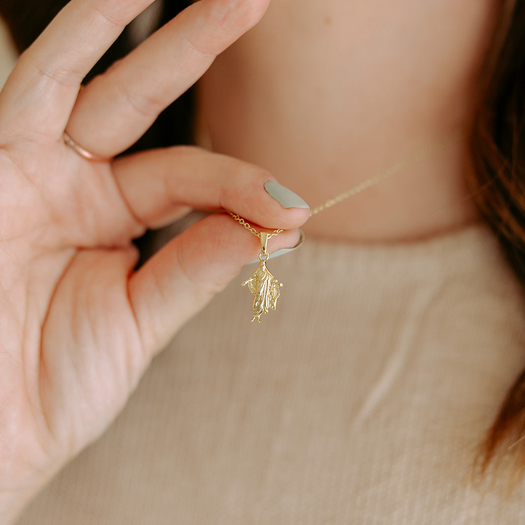 Keep Him Close Dainty Jesus Christ Necklace - Pre-Order