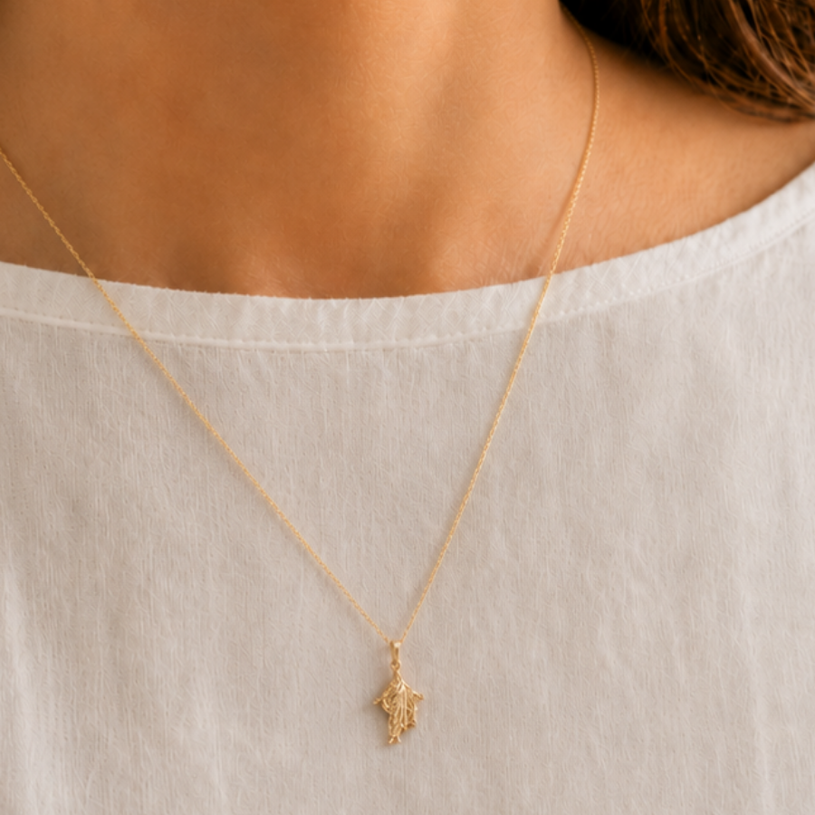 Keep Him Close Dainty Jesus Christ Necklace - PreOrder