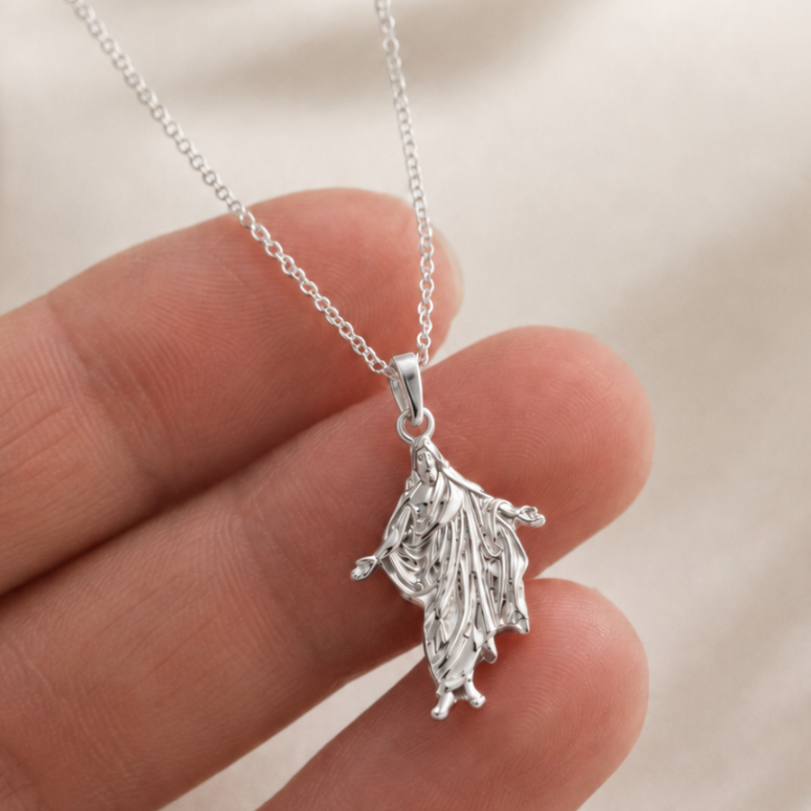 Keep Him Close Dainty Jesus Christ Necklace
