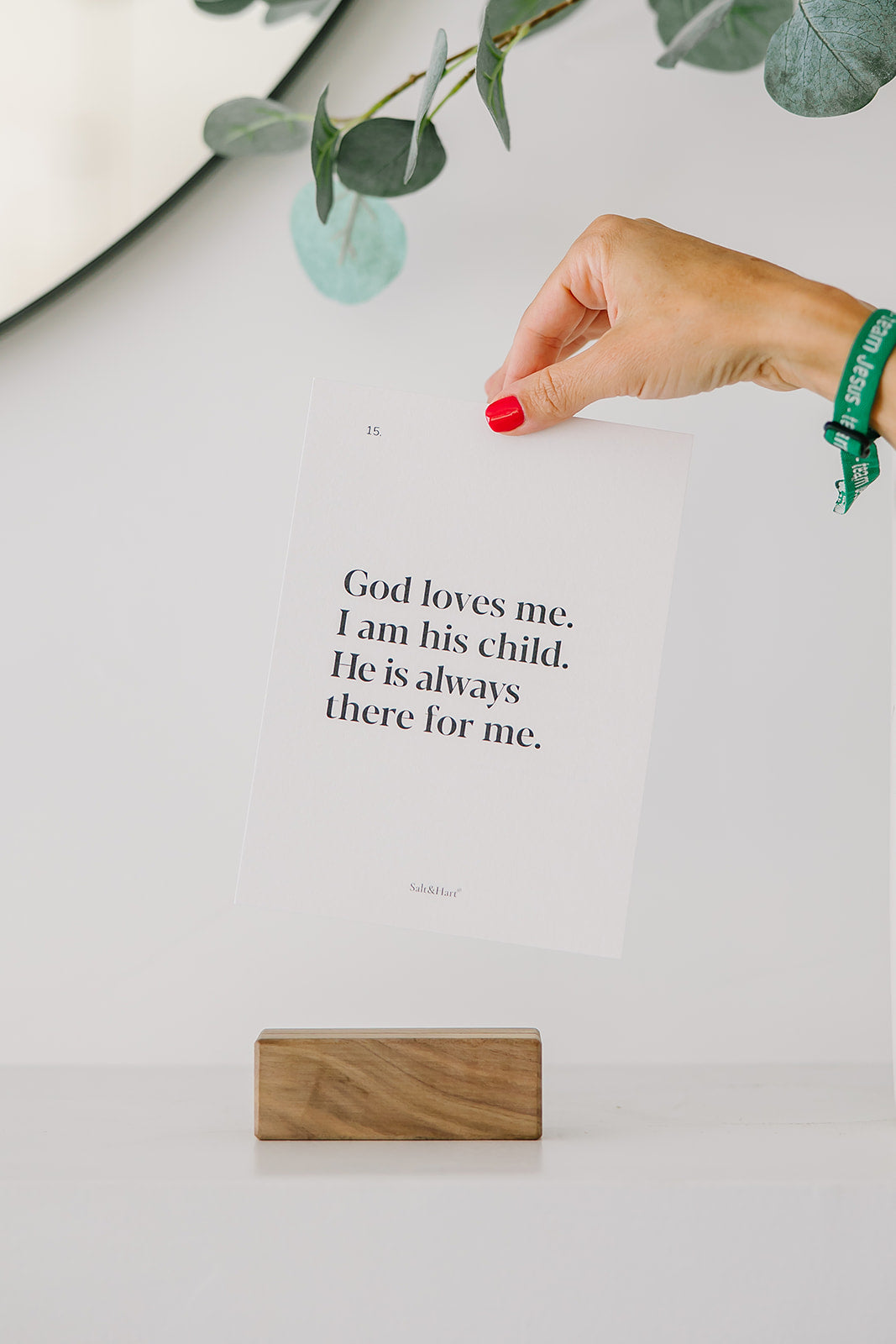 Someone who is quietly praying for direction