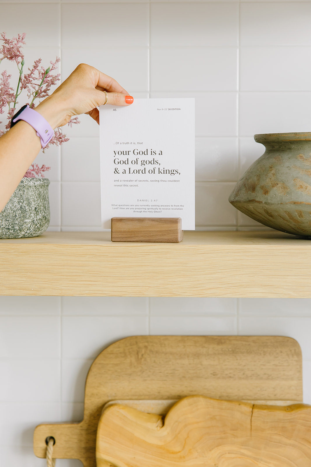 A family who wants more purpose in their home