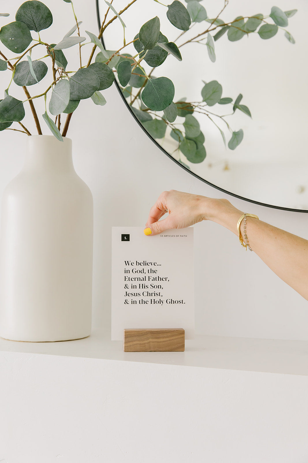 13 articles of faith scripture card set salt and hart salt and  church of jesus christ of latter day saints. 