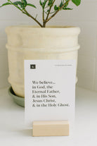 13 articles of faith scripture card set salt and hart salt and  church of jesus christ of latter day saints. 