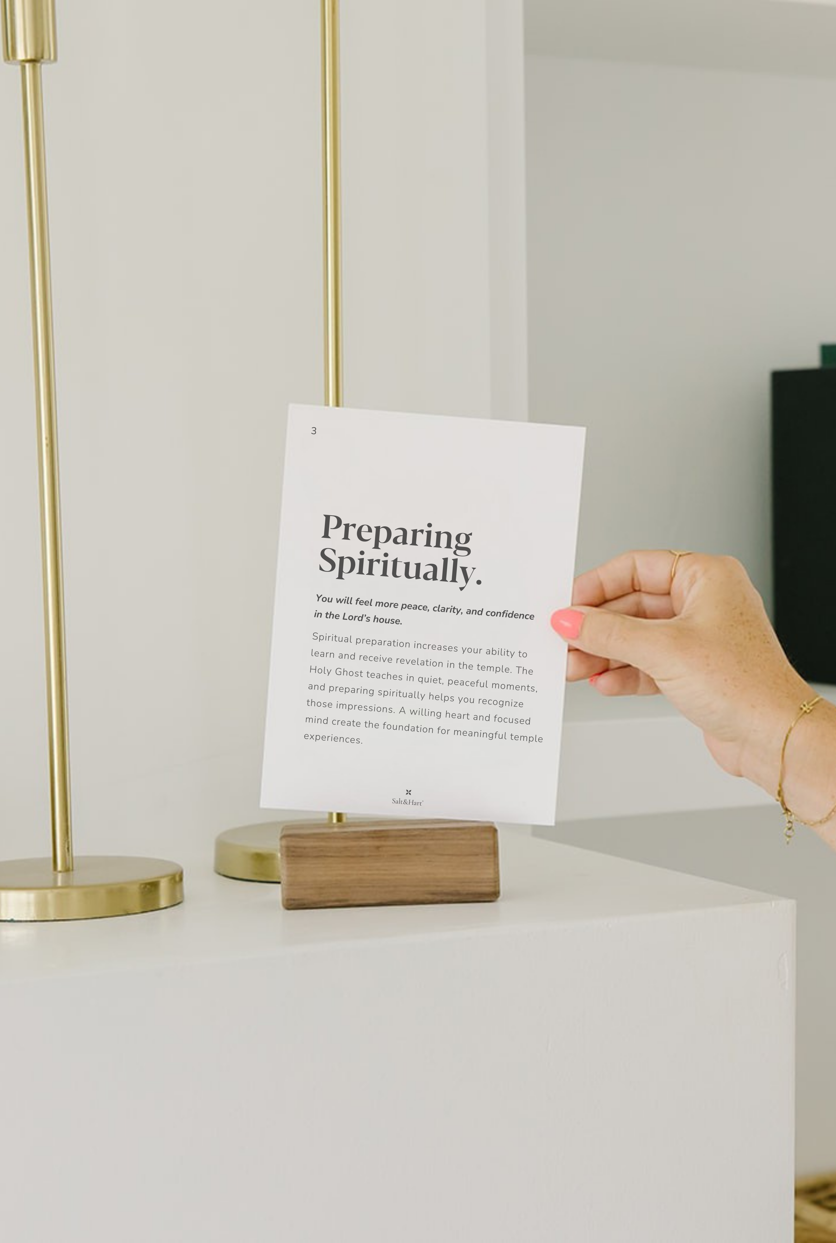 Temple Preparation Card Set: Preparing to Enter the House of the Lord