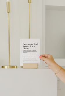 Temple Preparation Card Set: Preparing to Enter the House of the Lord