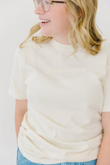 Lord Loves Effort Embroidered Tee