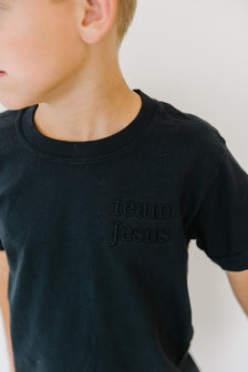 Team Jesus Kids Embroidered Tee