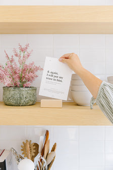 New Testament 2027 Card Set with Stand - Aligns with Come, Follow Me