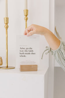 New Testament 2027 Card Set with Stand - Aligns with Come, Follow Me