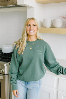 Jesus Is My Friend Embroidered Crewneck Sweatshirt
