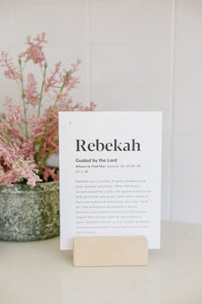 Women in the Scriptures Card Set