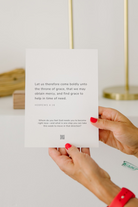 General Conference quote cards with soft matte finish — meaningful Latter-day Saint gift