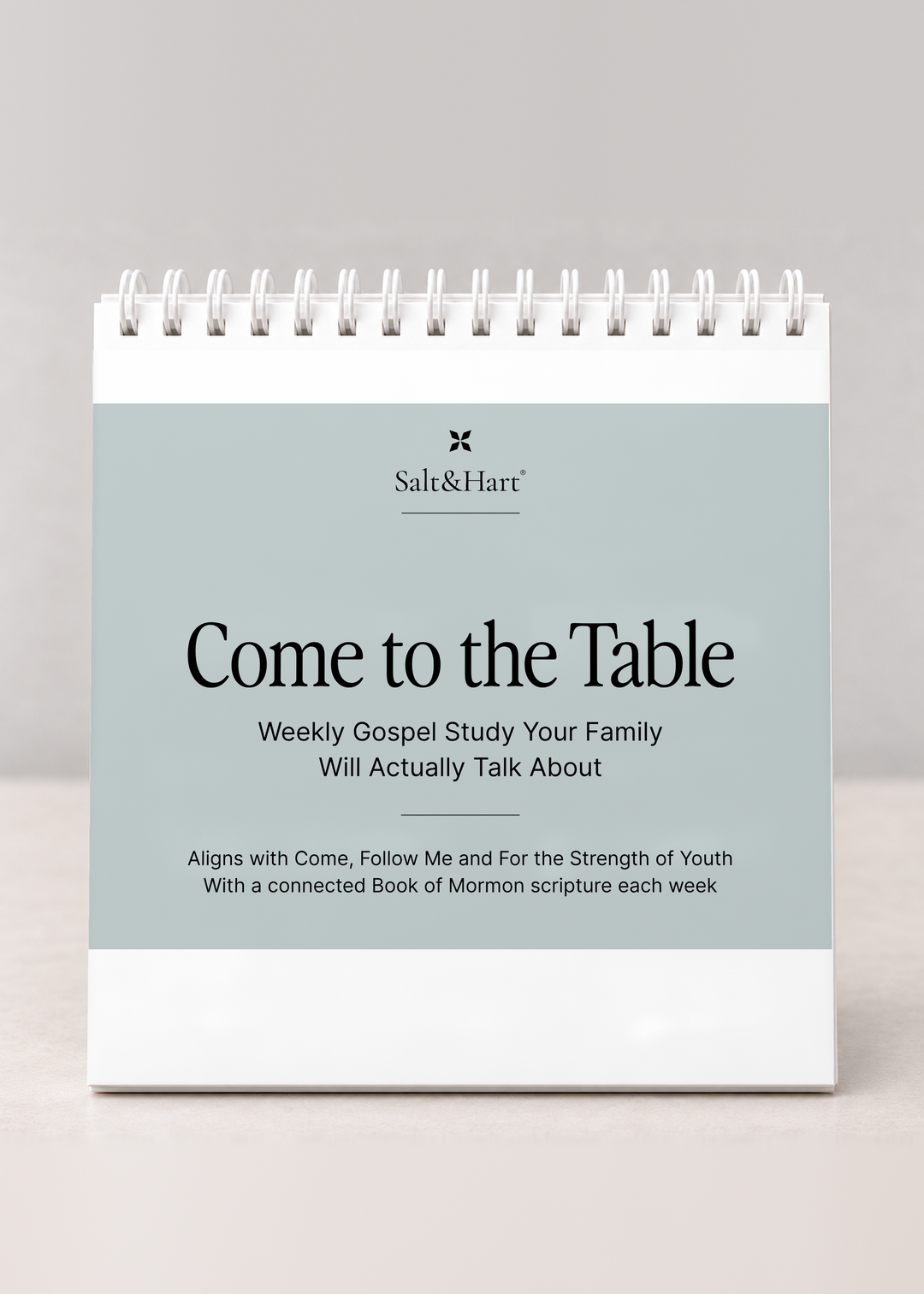 Come to the Table weekly page for December 28 to January 3 showing Read Together, From the Book of Mormon, FSY Focus, and Talk Together sections