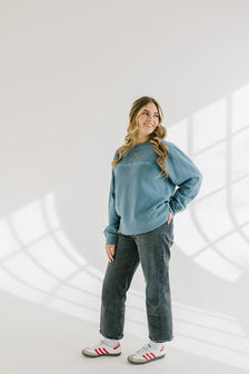 Jesus Is My Influencer™ Embroidered Sweatshirt Christian Apparel