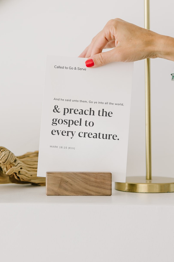 Missionary Encouragement Card Set for Strength, Faith, and Daily Support